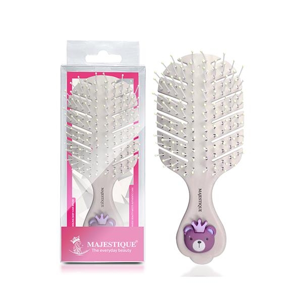 Majestique Detangling Baby Hair Brush, Detangling Brush for Baby Kids, Women - Color May Vary 1's