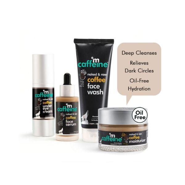 mCaffeine Routine - Cleanse, Hydrate & Reduce Dark Circles 220ml - Face Moisturizers