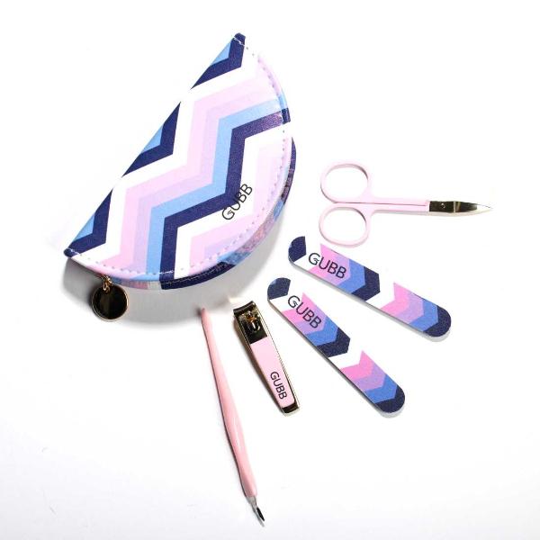 Netmeds | GUBB Manicure Kit with Organizer Bag - Nail Clipper, Scissor, Cuticle Trimmer & 2 Nail Filer 1's