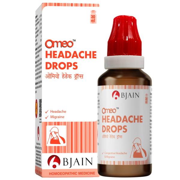 Netmeds | Bjain Omeo Headache Drops 30 ml
