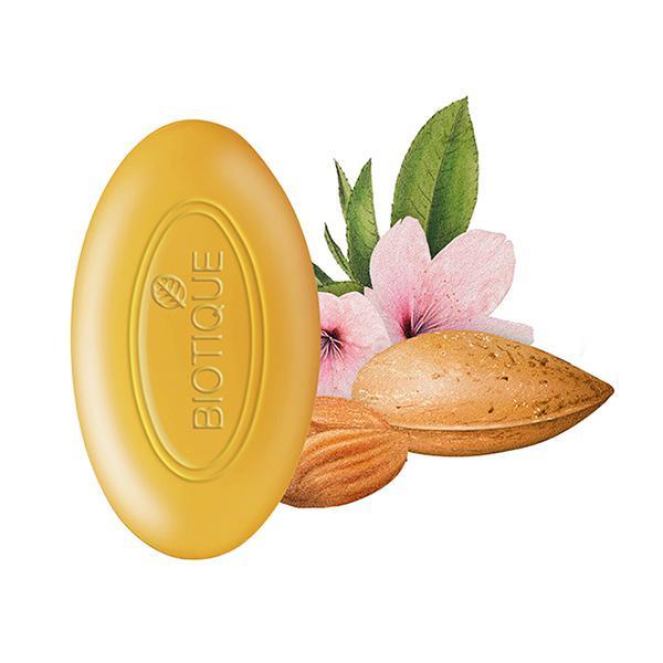 Biotique Almond Oil Nourishing Body Soap 75 gm - Soaps