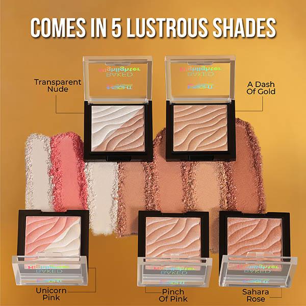 Insight Cosmetics Baked Highlighter - A Dash Of Gold 12 g - Highlighters & Illuminators