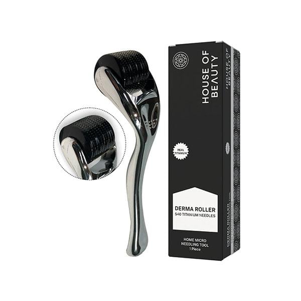 Netmeds | House of Beauty Derma Roller 0.50Mm Reduces Pigmentation, Fade Pimples & Acne Scars 1's