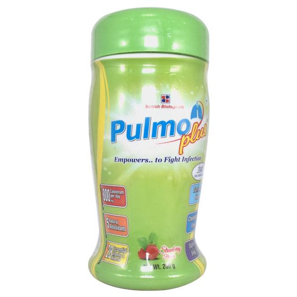 Netmeds | PULMO PLUS STRAWBERRY FLAVOUR Powder 200gm