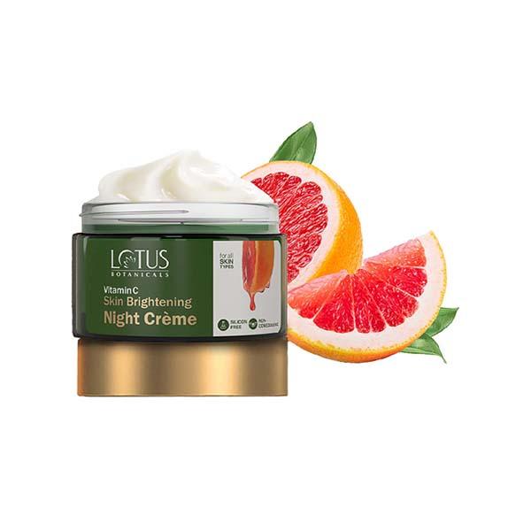 Lotus Botanicals Skin Brightening Night Cream 50 gm - Night Cream