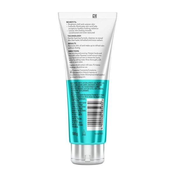 Olay Luminous Brightening Foaming Cleanser 100gm - Scrubs & Exfoliants