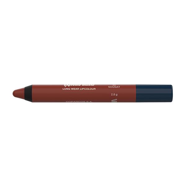 Chambor Extreme Matte Long Wear Lip Colour Make up Les Meringues Collection - Nougat, 23 3 gm - Lip Crayons