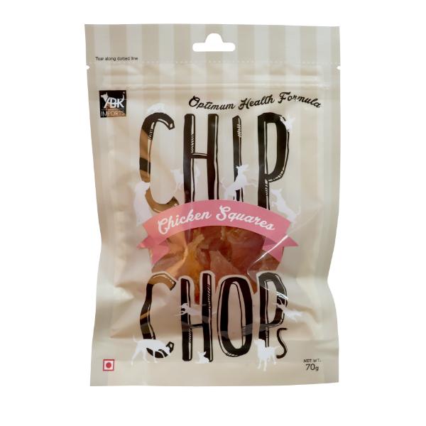 Chip Chops Chicken Squares 70 g - Petfood