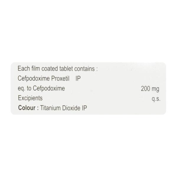 OPOD 200 Tablet 10's - Bacterial Infections-Qui