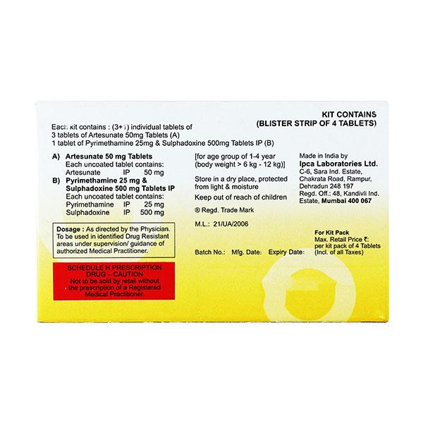 Larinate 50mg Kit 1'S - Malarial