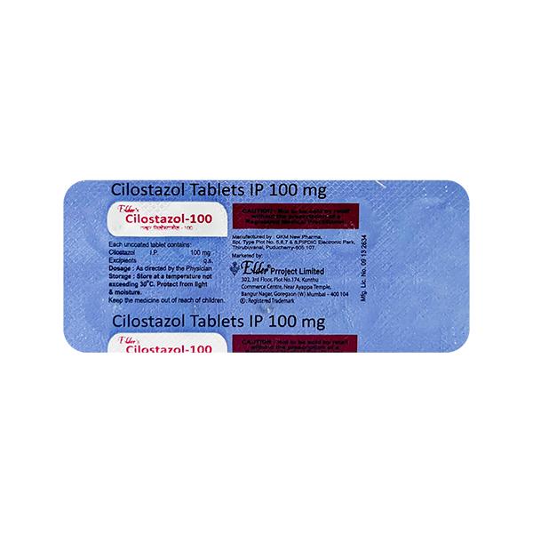 Netmeds | CILOSTAZOL (ELDER'S) 100 Tablet 10's
