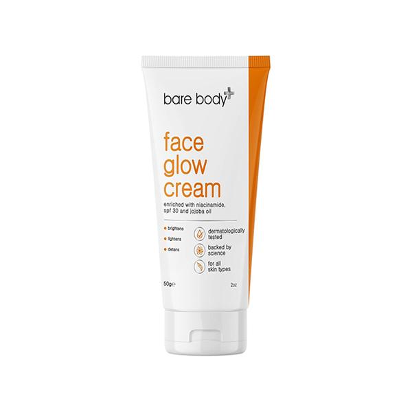 Bare Body Plus Face Glow Cream 50 gm - Body Sunscreen