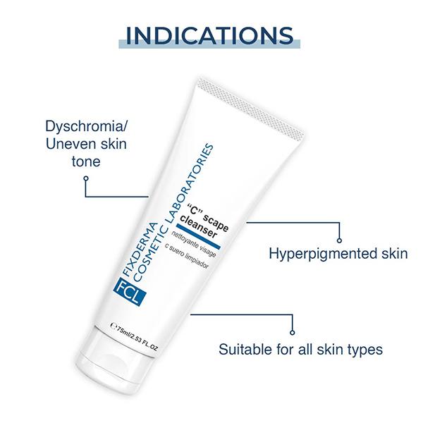 Fixderma Cosmetic Laboratories (FCL) 'C' Scape Face Cleanser 75 ml - Face Wash & Cleansers