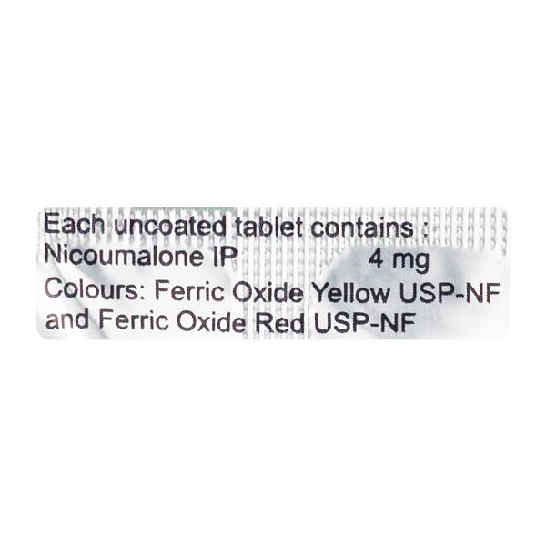 Acenomac 4mg Tablet 10'S - Blood Clot-Ant