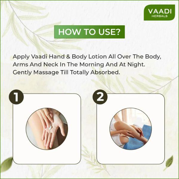 Vaadi Herbals Hand & Body Lotion With Sunflower Extract 110 ml - Lotions & Creams