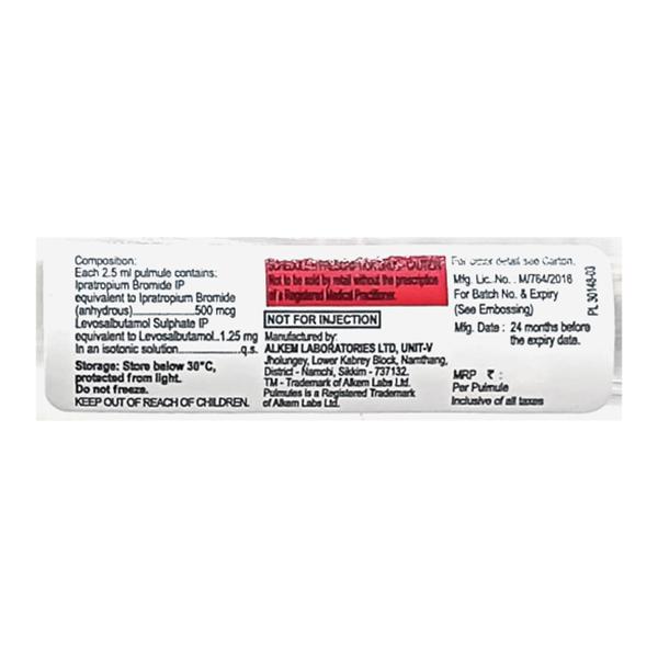IPRASURE Pulmules 2.5ml