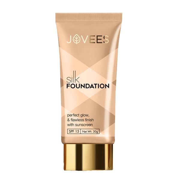 Jovees Silk Foundation (SPF 15) 30 gm - Face Moisturizers