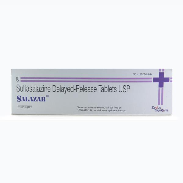 Salazar Tablet 10'S - Ulcerative Colitis/Bowel Inflammatory Disease-GIT