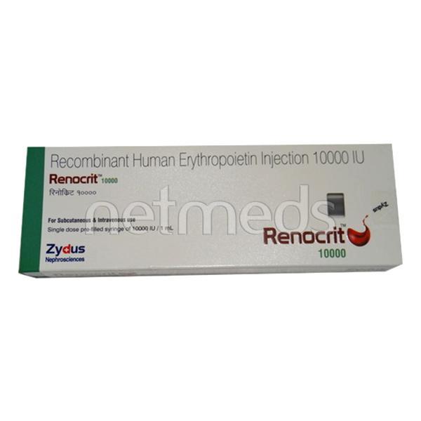 Netmeds | Renocrit 10000IU Injection(Pfs) 1ml