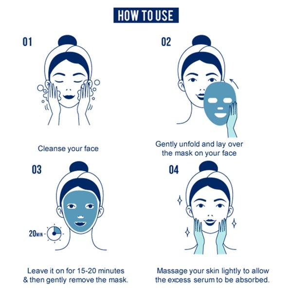 Jaquline USA Hyaluronic Acid Sheet Mask 25 gm - Sheet Masks