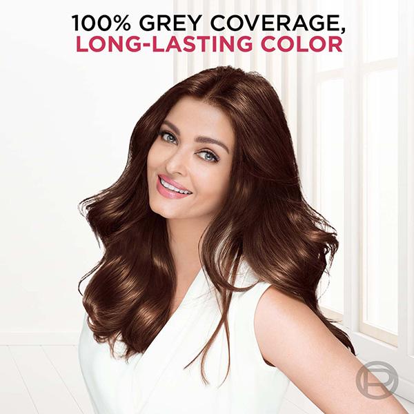 L'Oreal Paris Excellence Creme Hair Color, 6.13 Golden Brown (100gm + 72ml) 1's - Crème