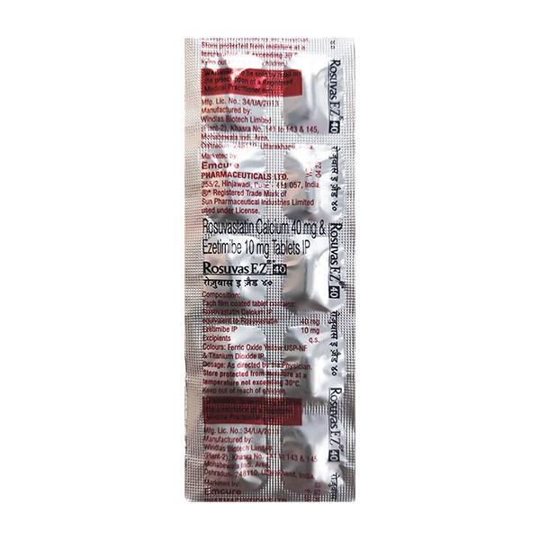 ROSUVAS EZ 40 Tablet 10's