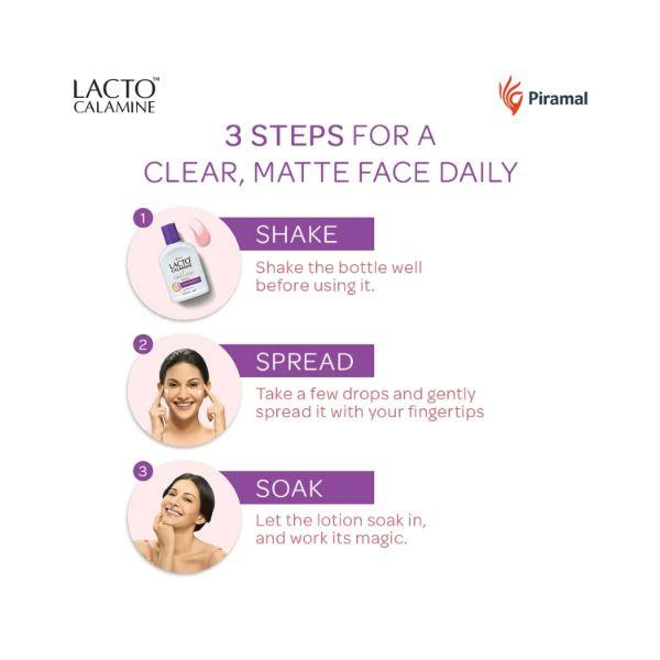 Lacto Calamine Face Lotion for Oil Balance - Oily Skin - 60ml - Face Moisturizers