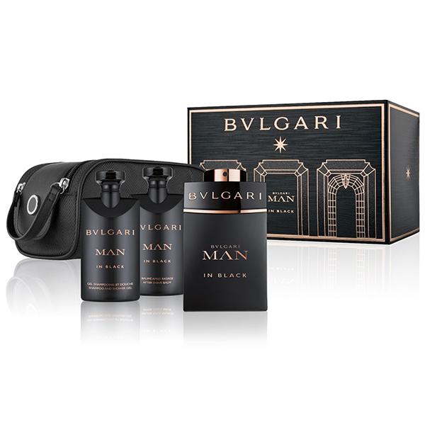 Buy Bvlgari Man In Black Gift Set (EDP100ml Shampoo and Shower