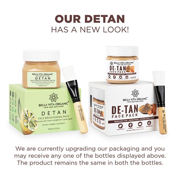 Bella Vita Organic De Tan Removal Face Pack 100 gm - Face Packs