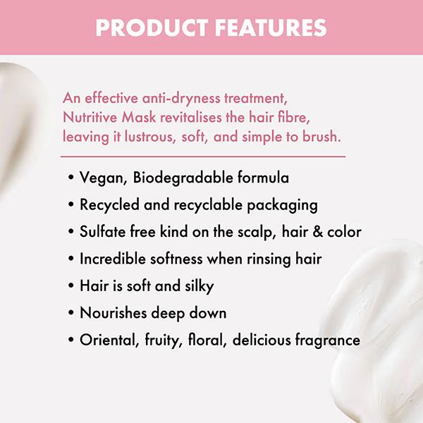 Alfaparf Milano Nutritive Mask For Dry, Damaged Hair, Frizzy Hair, Moisturising 500 ml - Hair Masks & Packs