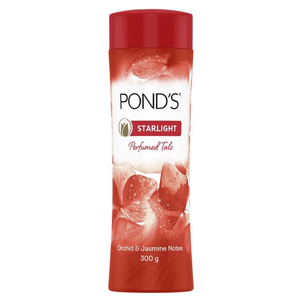 Pond's Starlight Perfumed Talc Powder, Orchid & Jasmin Notes 300 gm - Talcum Powders