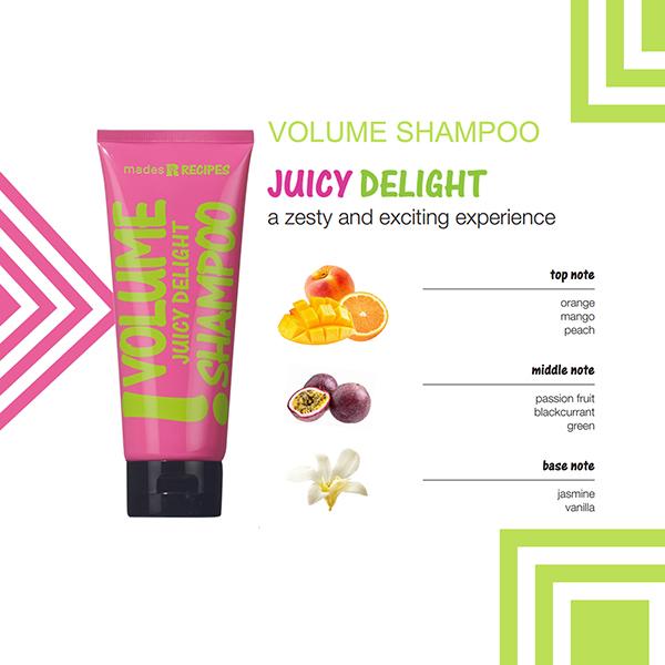 MADES Recipes Juicy Delight Shampoo 200 ml - Shampoos