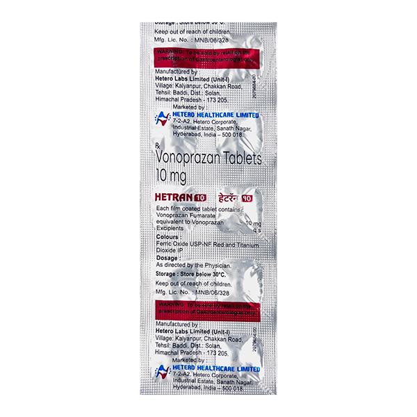 Netmeds | HETRAN 10 Tablet 10's