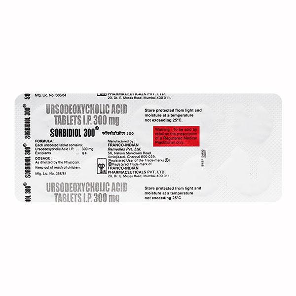 Netmeds | Sorbidiol 300mg Tablet 10'S