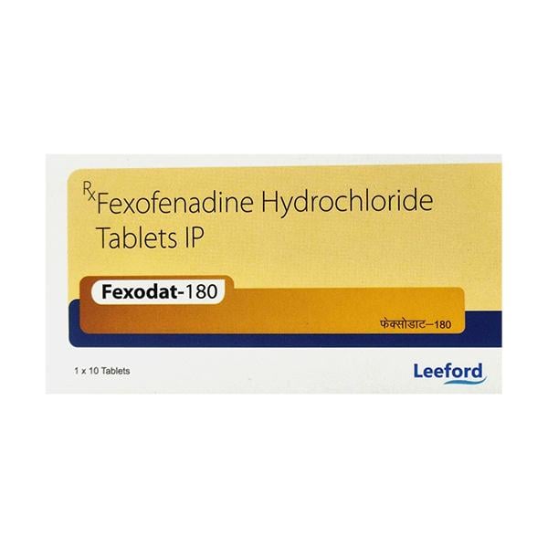 Netmeds | FEXODAT 180 Tablet 10's