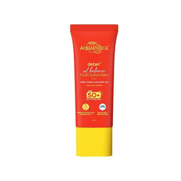 Aqualogica Detan+ Oil Balance Fluid Sunscreen 50 gm - Body Sunscreen