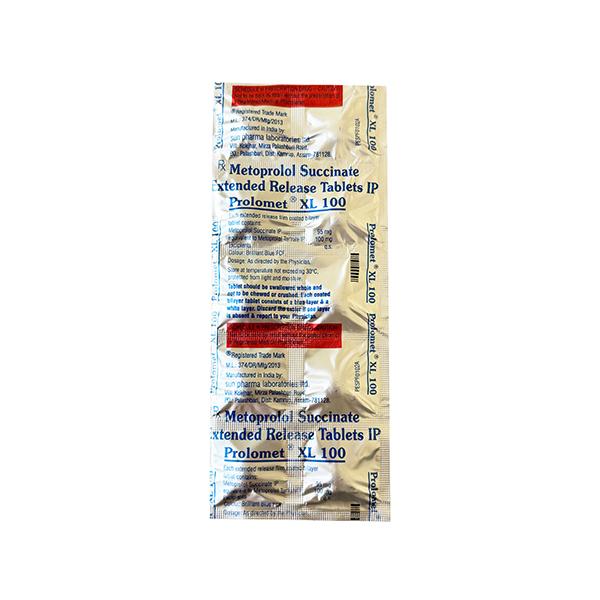 Prolomet XL 100mg Tablet 10'S - Hypertension-Bet