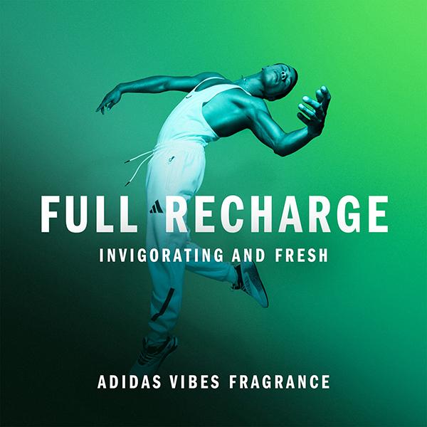 Adidas Vibes Full Recharge Eau De Parfum 100 ml - Perfumes (Edt/Edp)