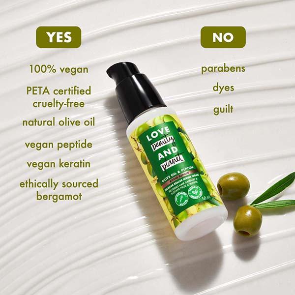 Love beauty And planet Olive oil & Peptide Bond Repair Damage Rescue Serum Creme - 50 ml - Hair Creams