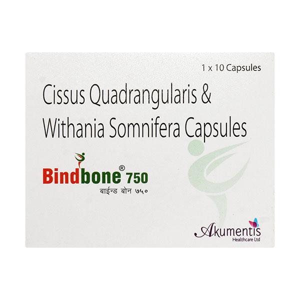 BINDBONE 750 Capsule 10's - Supplements-Sup