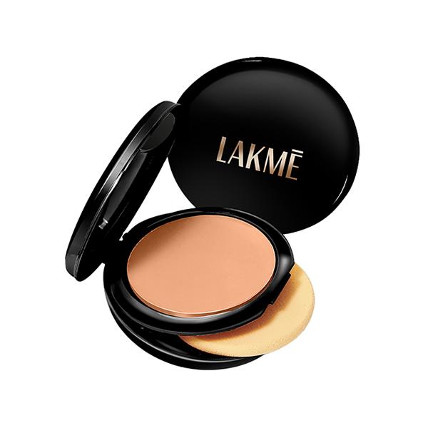Netmeds | Lakme Xtraordin-airy Compact, 2 In 1 Compact + Foundation, Lightweight, SPF17, 06 Almond Honey, 9 gm