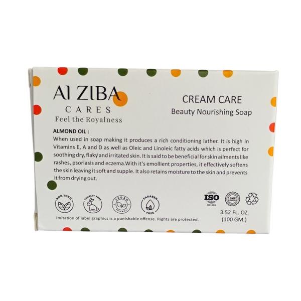 Alziba Cares Soap - Cream Care 100 g - Soaps