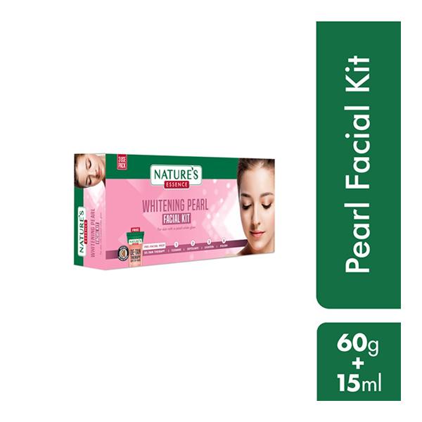 Nature's Essence Facial Kit - Whitening Pearl 60 gm - Facial Kits
