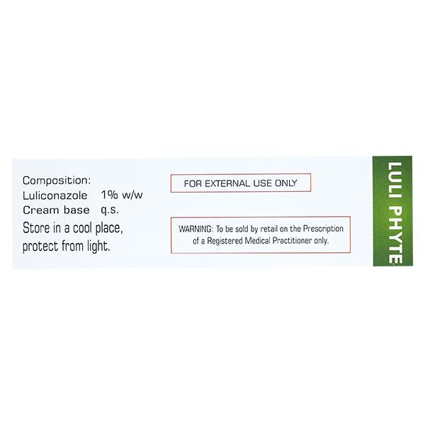 LULIPHYTE Cream 50gm - Skin Infections-Taa