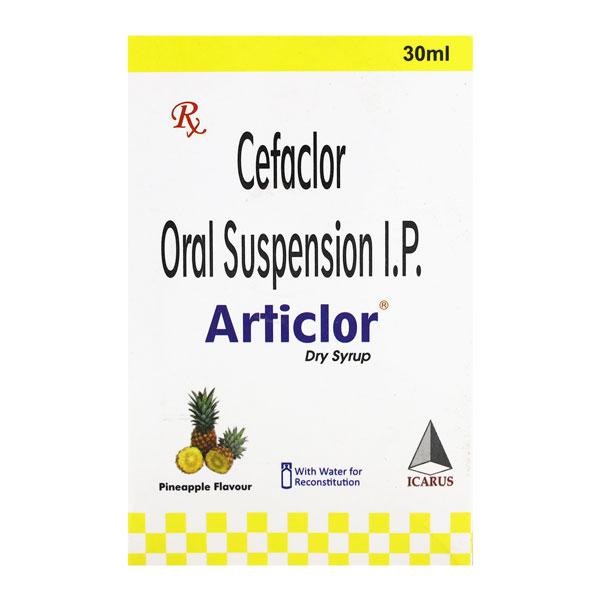 Articlor 125mg Dry Syrup 30ml - Bacterial Infections-Cep