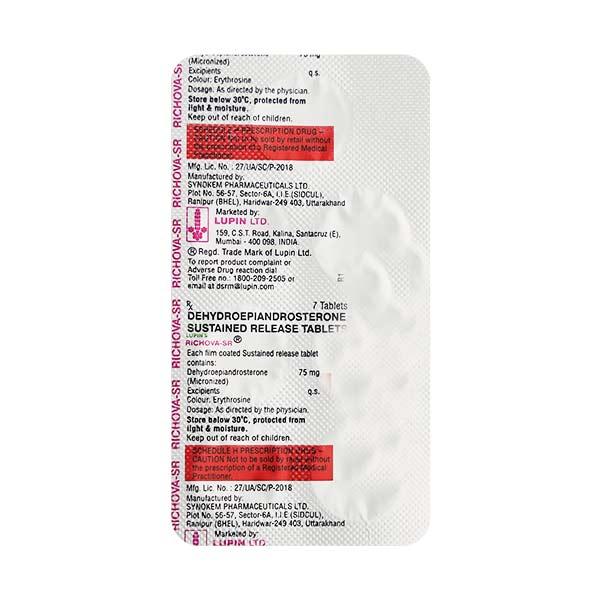 Richova SR 75mg Tablet 7'S - Hormonal Therapy-Oth