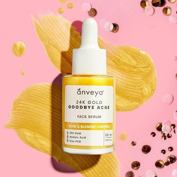 Anveya Goodbye Acne Serum With Niacinamide, Azelaic Acid & Hyaluronic Acid 30 ml - Face Serum