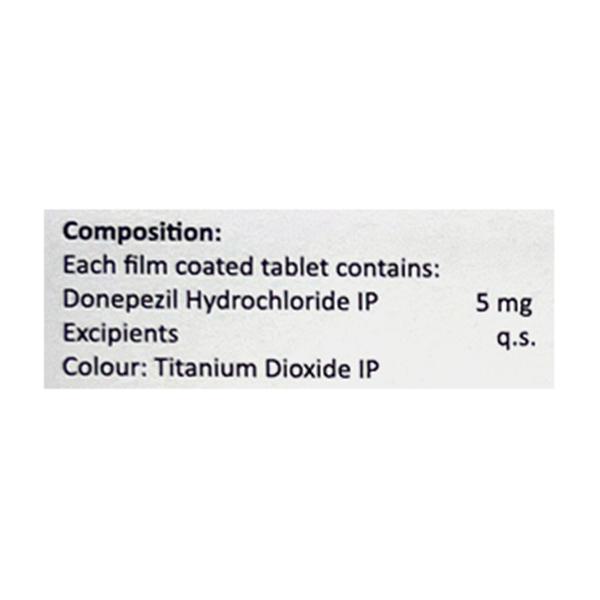 DONPEZEM 5 Tablet 10's - Alzheimer-Neu