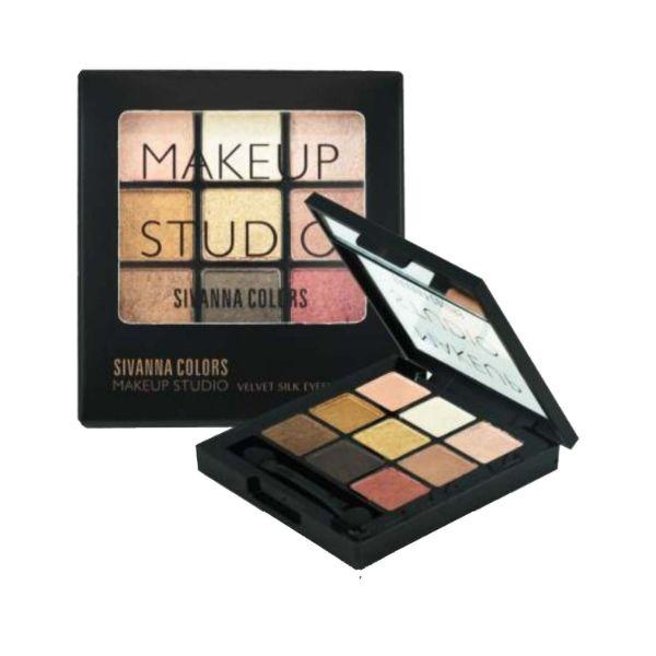 Sivanna Colors Make Up Studio Velvet Silk Eyeshadow Palette - HF591 05 20 gm