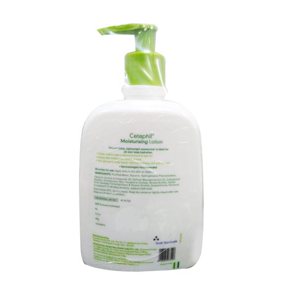 CETAPHIL FACE & BODY ALL SKIN TYPES MOISTURISING Lotion 500ml (N) - Lotions & Creams